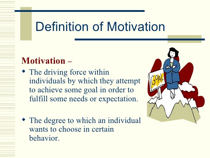 define motivate